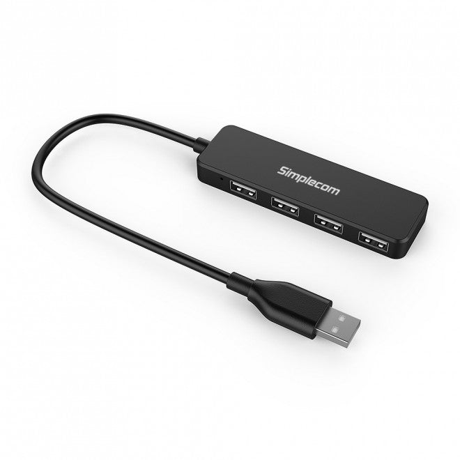 Simplecom CH241 Hi-Speed 4 Port Ultra Compact USB 2.0 Hub Simplecom CH241 Hi-Speed 4 Port Ultra Compact USB 2.0 Hub